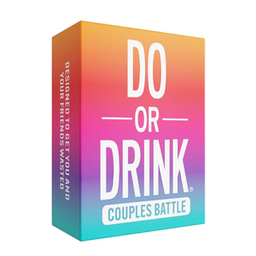 Do or Drink Adult Card Game - Couples Battle Edition | Fun Party Game for Date Nights & Social Gatherings