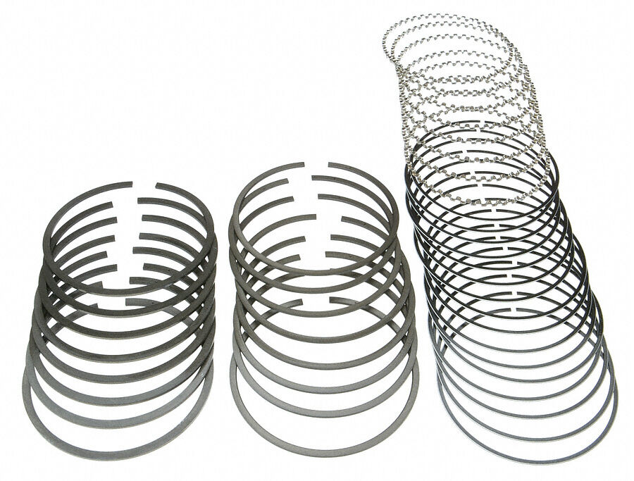 Speed Pro/TRW Chevy 454 Forged Flat Top Coated Pistons with File Fit Ring Kit +30 - High Performance Engine Upgrade for Chevy Trucks & Muscle Cars
