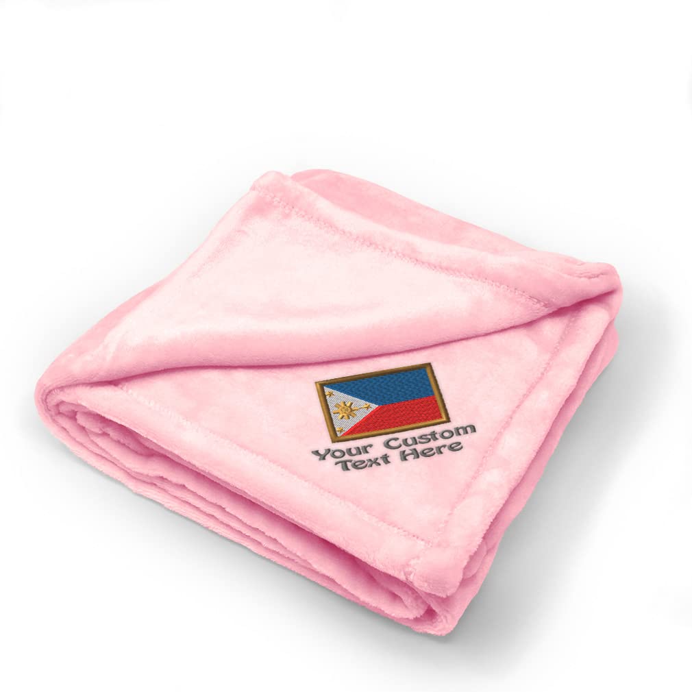 Custom Embroidered Baby Blankets for Nursery - Soft & Breathable Crib Bedding for Boys & Girls | Perfect for Newborn Gifts, Christening & Nursery Decor (Philippines)