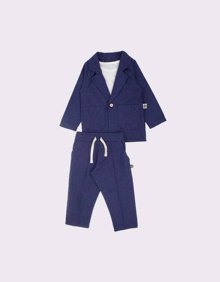 Baby Linen 3-Piece Suit Set - Soft & Breathable Outfit for Newborns & Infants - Perfect for Summer, Photos & Special Occasions