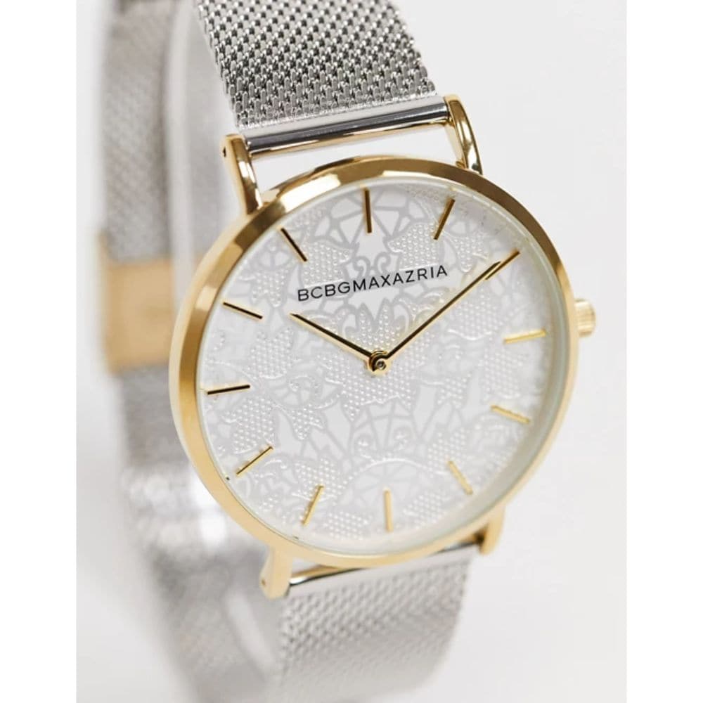 BCBGMAXAZRIA BG50696005 Women's Watch - Elegant Stainless Steel Bracelet, Water Resistant, Perfect for Work, Parties & Everyday Wear