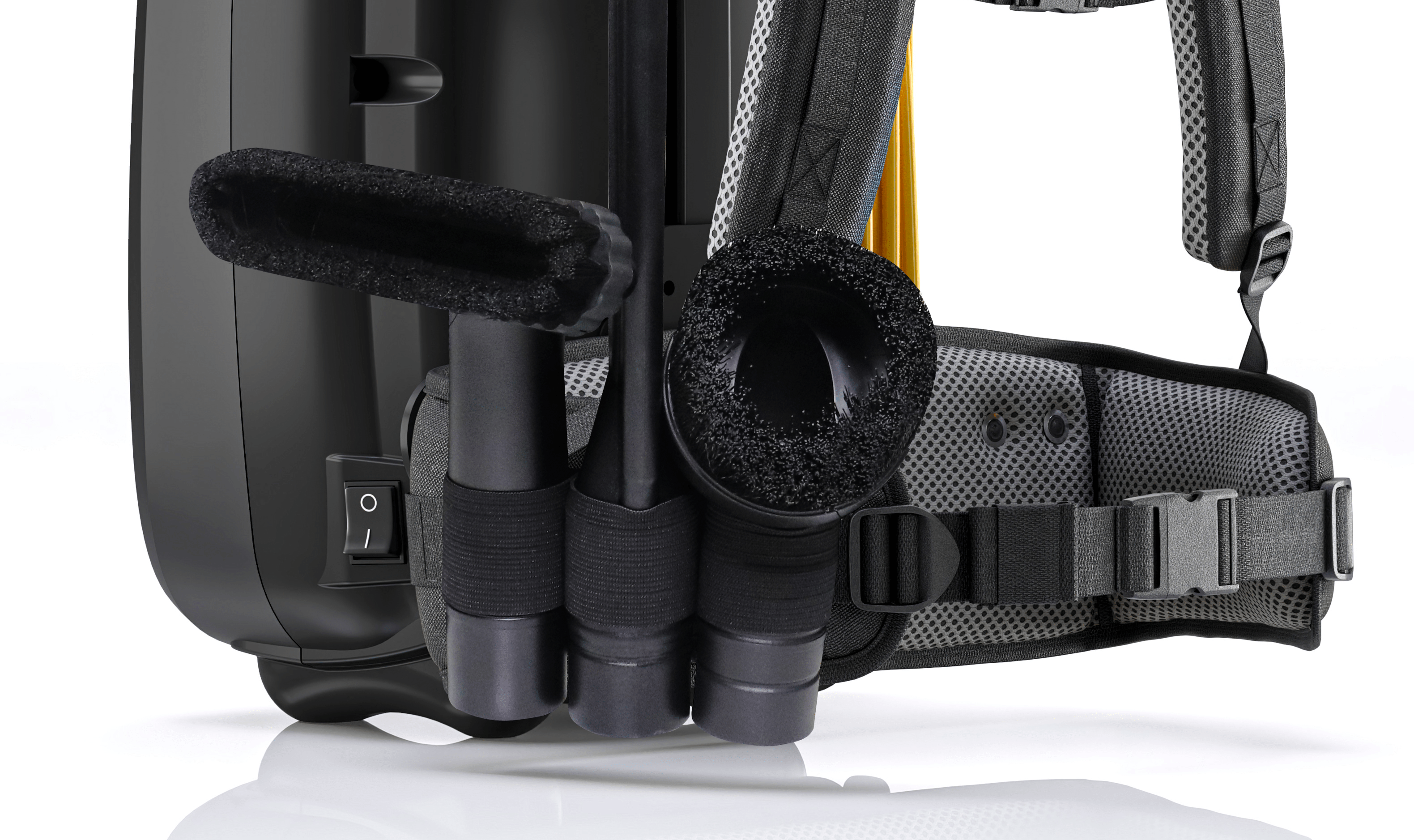 Prolux PLCX8P Pro Commercial Backpack Vacuum Cleaner with Deluxe 1.5 Tool Kit - Powerful Lightweight Cleaning for Offices, Hotels & Commercial Spaces