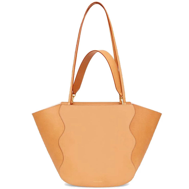 Stylish Ocean Tote Bag in Camel/Pink - Perfect for Beach, Shopping & Everyday Use | Water-Resistant & Spacious Carryall