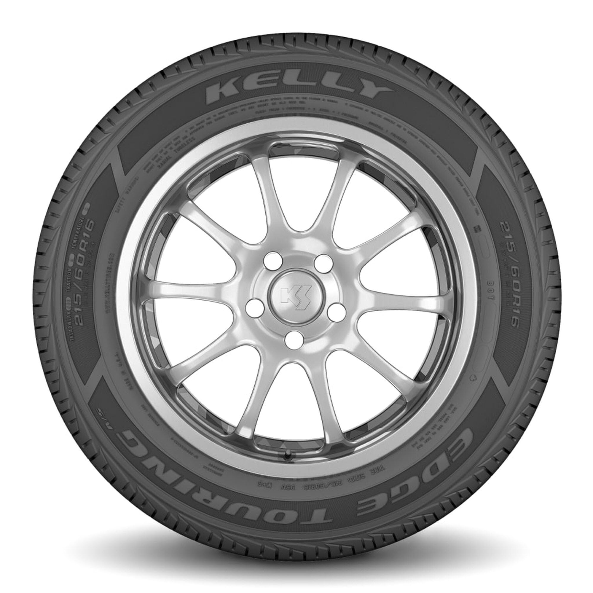 Edge Touring A/S All-Season 215/70R16 SL 100 H Tire - High Performance Radial Tires for SUVs, Crossovers & Light Trucks - Perfect for Highway, City & All-Weather Driving