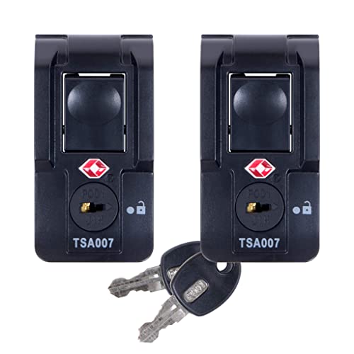 Black Handles & TSA Locking Latches