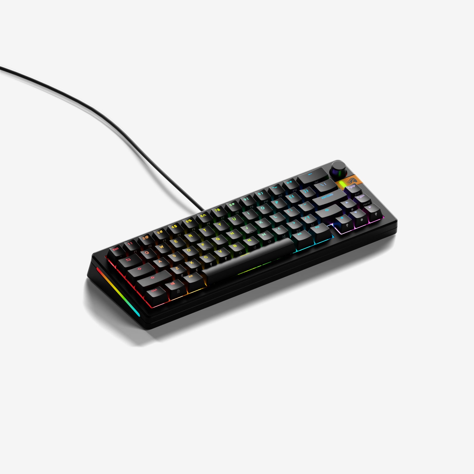 GMMK 3 HE Prebuilt Mechanical Gaming Keyboard - Hot-Swappable RGB Backlit Wired Keyboard for PC, Mac, PS5 - Perfect for Esports, Typing & Office Work