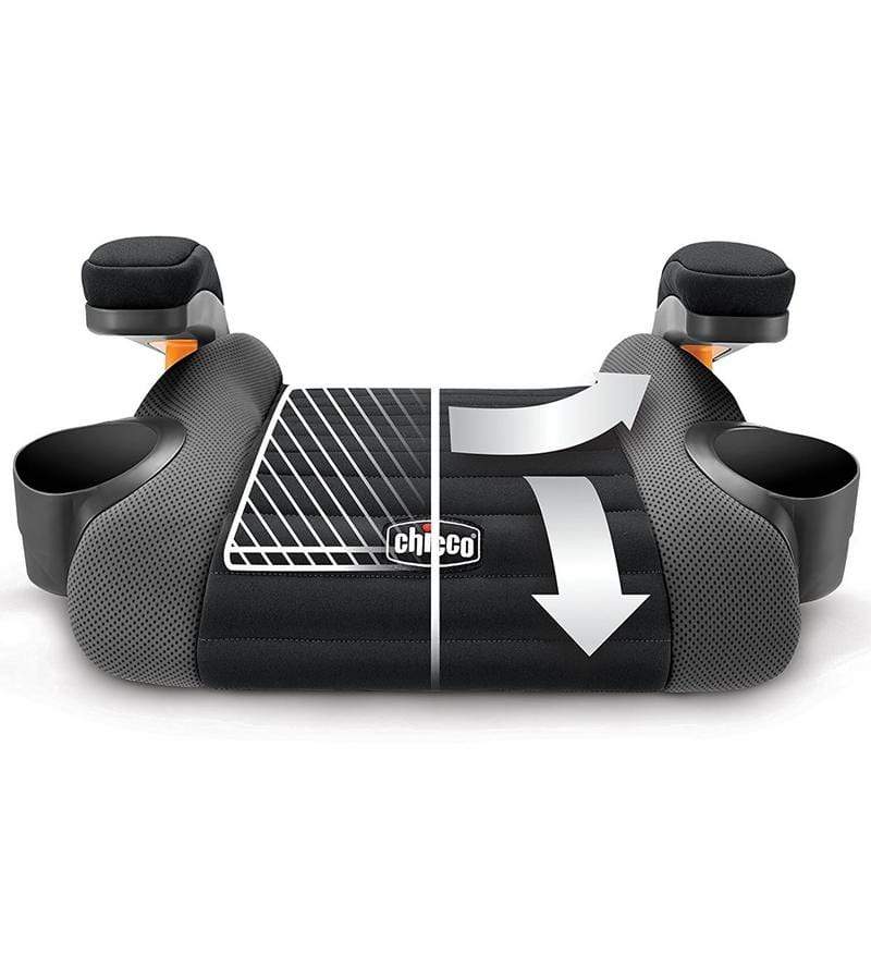 Chicco GoFit Backless Booster Car Seat - Lightweight & Portable for Kids 3+ Years (30-100 lbs) - Perfect for Travel, School & Playdates