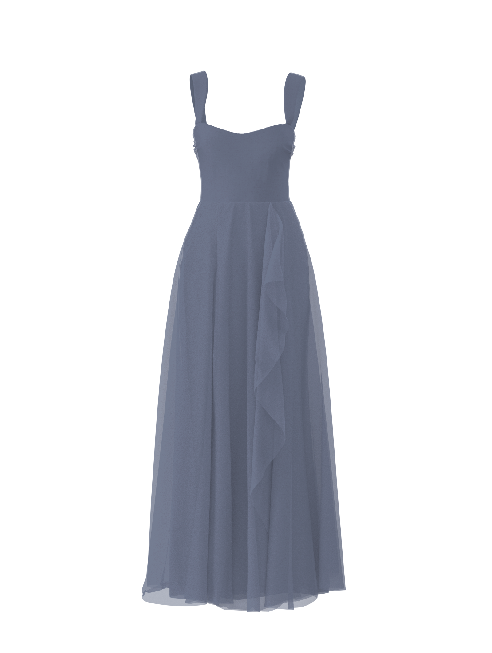 Alexis Bodice & Jaycie Skirt Set in Slate - Elegant Women's Outfit for Parties, Dates & Special Occasions