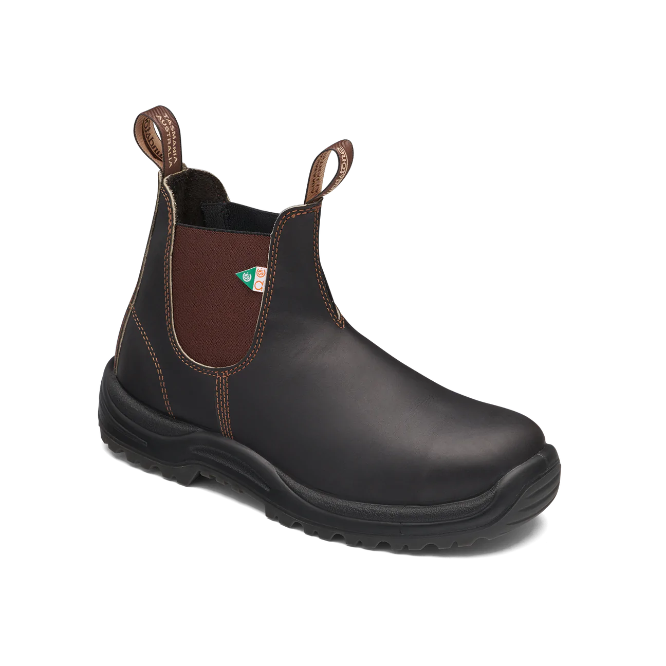 Blundstone CSA #162 Premium Leather Chelsea Boots for Men & Women - Comfortable Slip-On Ankle Boots for Work, Hiking & Outdoor Activities