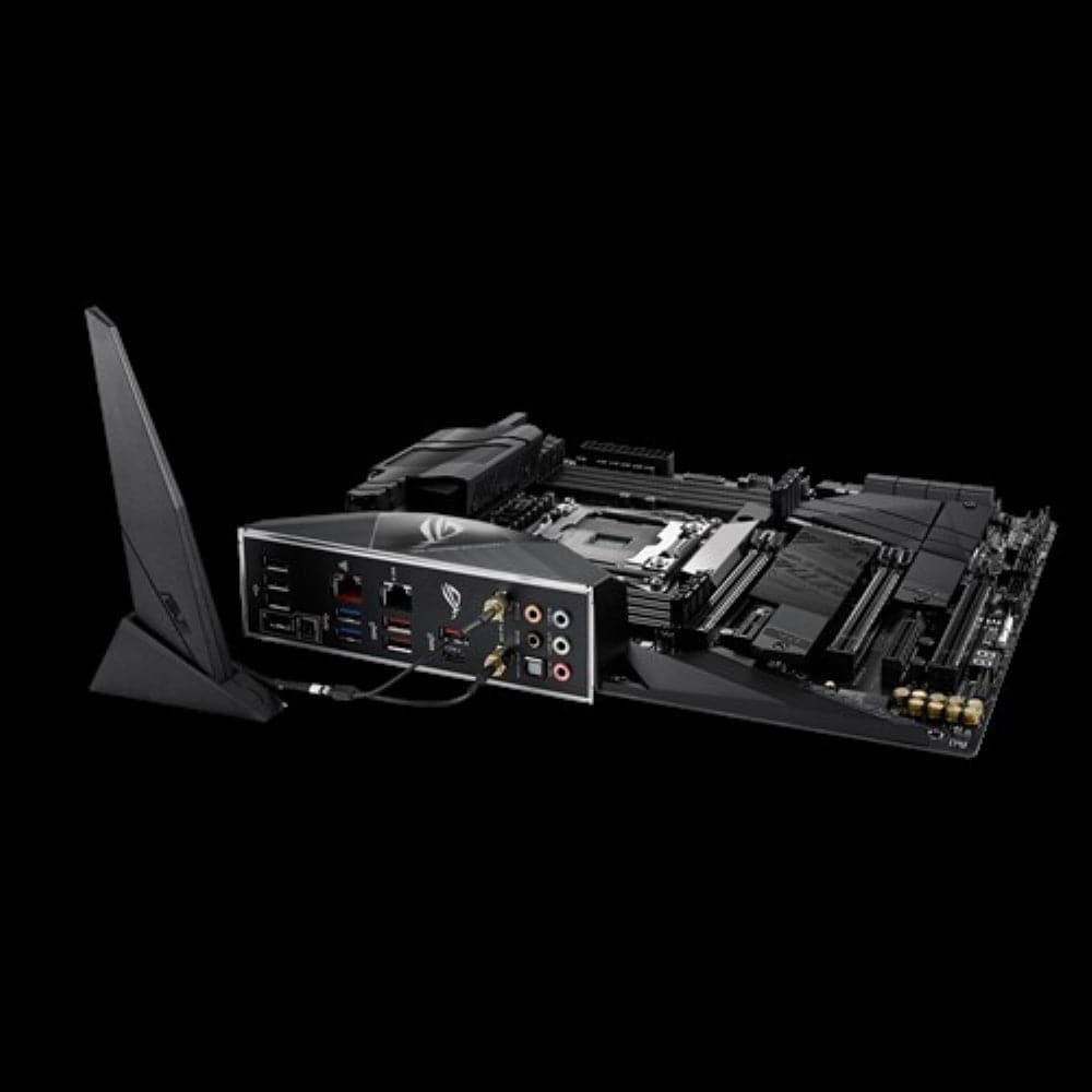 ASUS ROG STRIX X299-E Gaming II ATX Motherboard - Intel X299 Chipset, LGA 2066 Socket, DDR4, Dual M.2, Aura Sync RGB - Perfect for High-End Gaming PCs and Content Creation Workstations