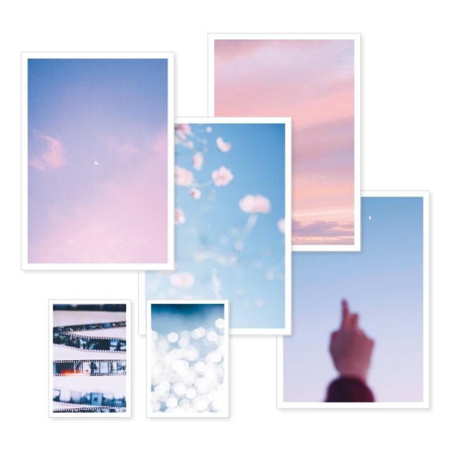 Sky Time A Moment Postcard Set - Beautiful Japanese Ryu Ryu Themed Greeting Cards for Travelers, Collectors & Stationery Lovers - Perfect for Scrapbooking, Journaling & Gift Giving
