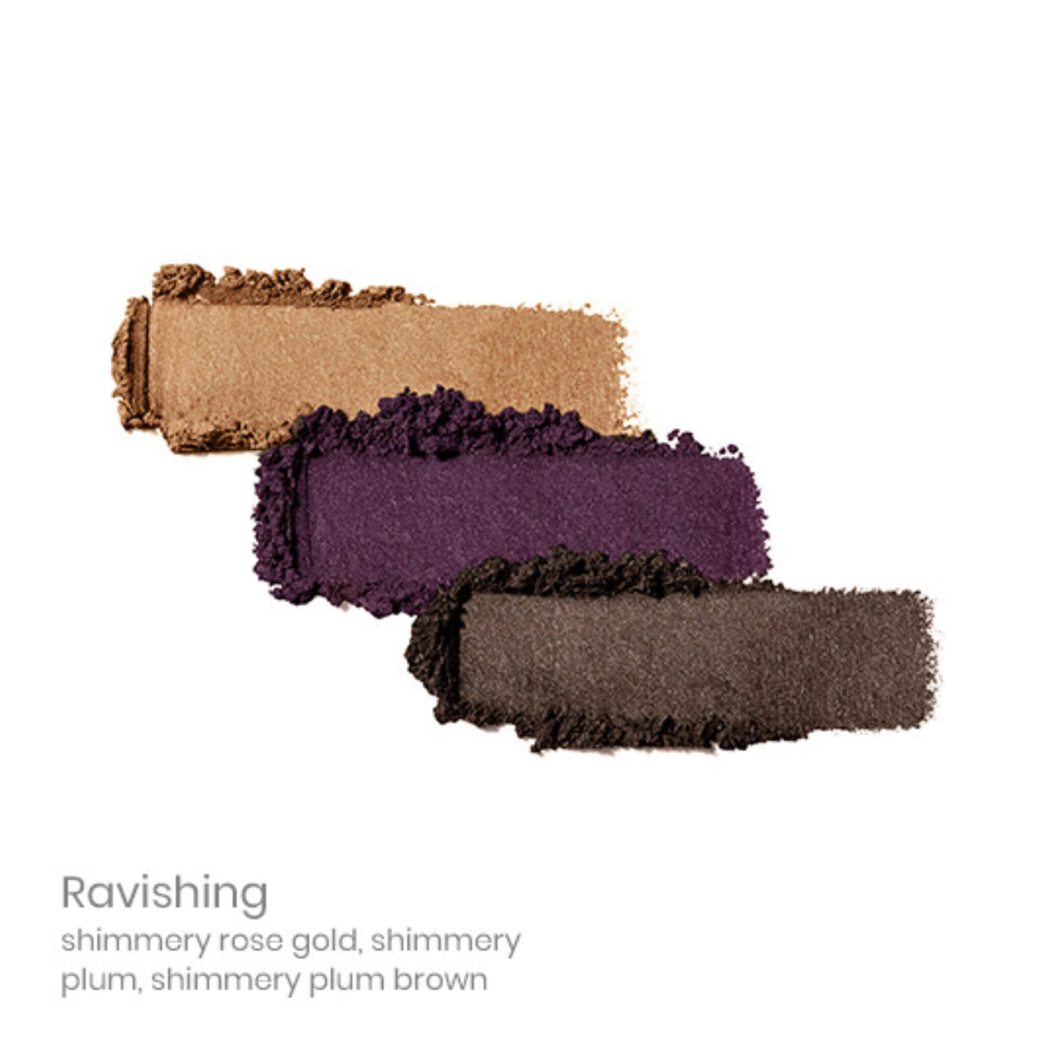 PurePressed Eyeshadow Trio - Vegan & Cruelty-Free Mineral Eyeshadow Palette for Everyday Makeup | Soft Matte & Shimmer Finishes | Perfect for Day to Night Looks, Parties & Special Occasions