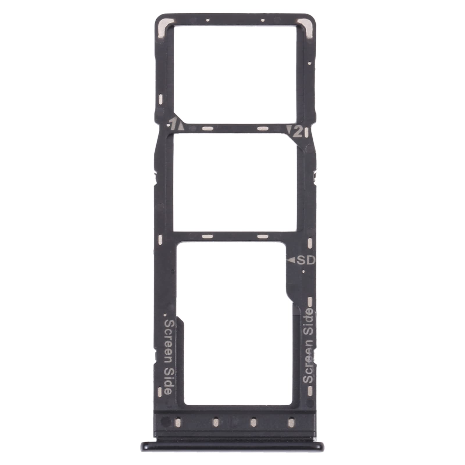 Original Tecno Spark 6 KE7 SIM Card Tray Replacement - Includes SIM & Micro SD Card Tray - Compatible with Tecno Spark 6 KE7 Smartphone - Perfect for SIM Card Replacement or Memory Expansion