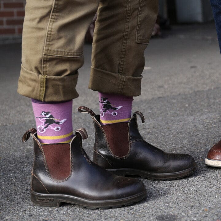 Darn Tough Animal Haus Crew Lightweight Lifestyle Socks for Women - Comfortable & Durable Hiking, Running & Everyday Wear