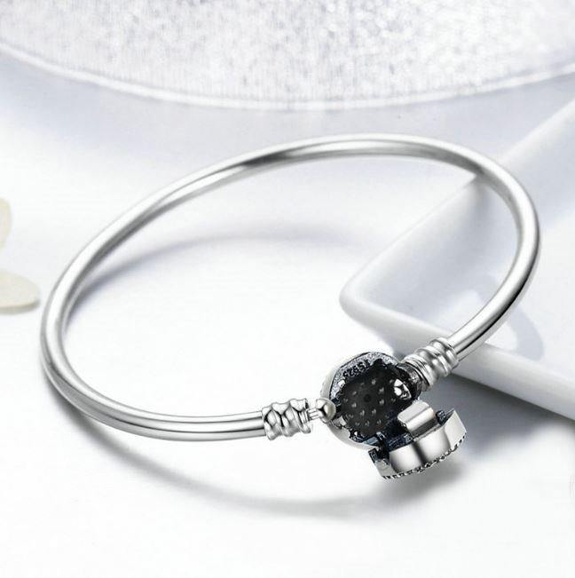 Vintage Sterling Silver Bangle Bracelet for Women - Handmade Adjustable 925 Silver Jewelry - Perfect for Gifts, Weddings & Everyday Wear