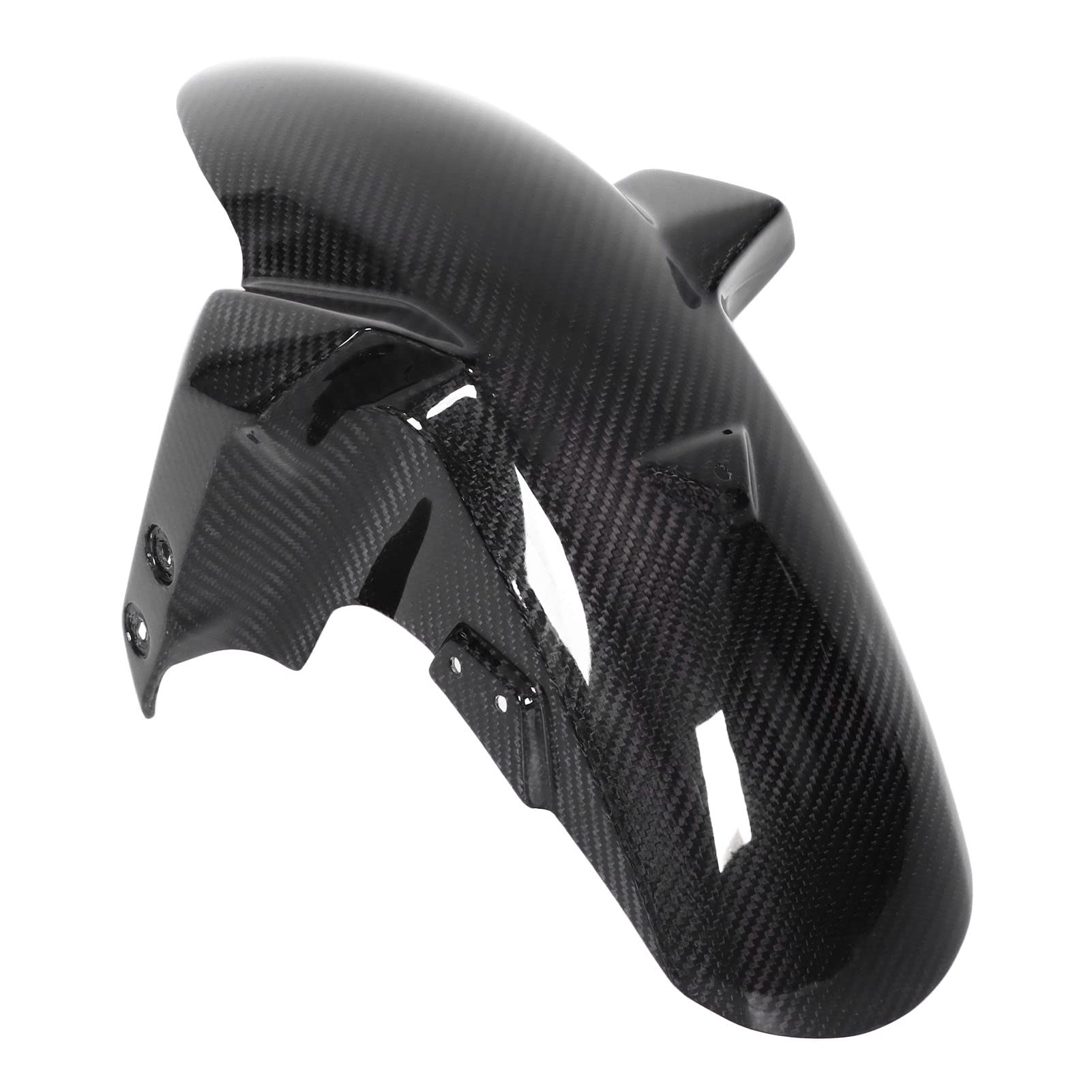 **Keenso 3K Carbon Fiber Motorcycle Front Fender - Splash Guard & Mudguard Replacement for Yamaha MT-09 (2013-2019) | Lightweight & Durable for Street & Off-Road Riding**