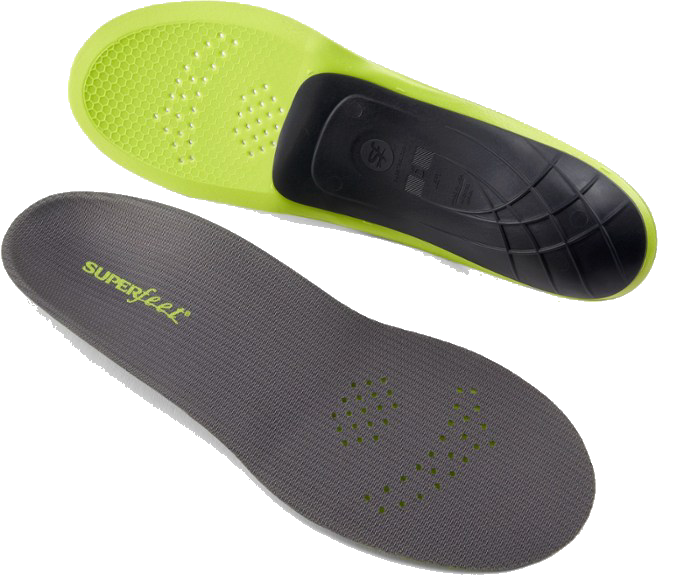 Superfeet Run Support Low Arch Insoles for Men & Women – Comfortable Shoe Inserts for Running, Walking & Standing – Ideal for Flat Feet & Arch Support