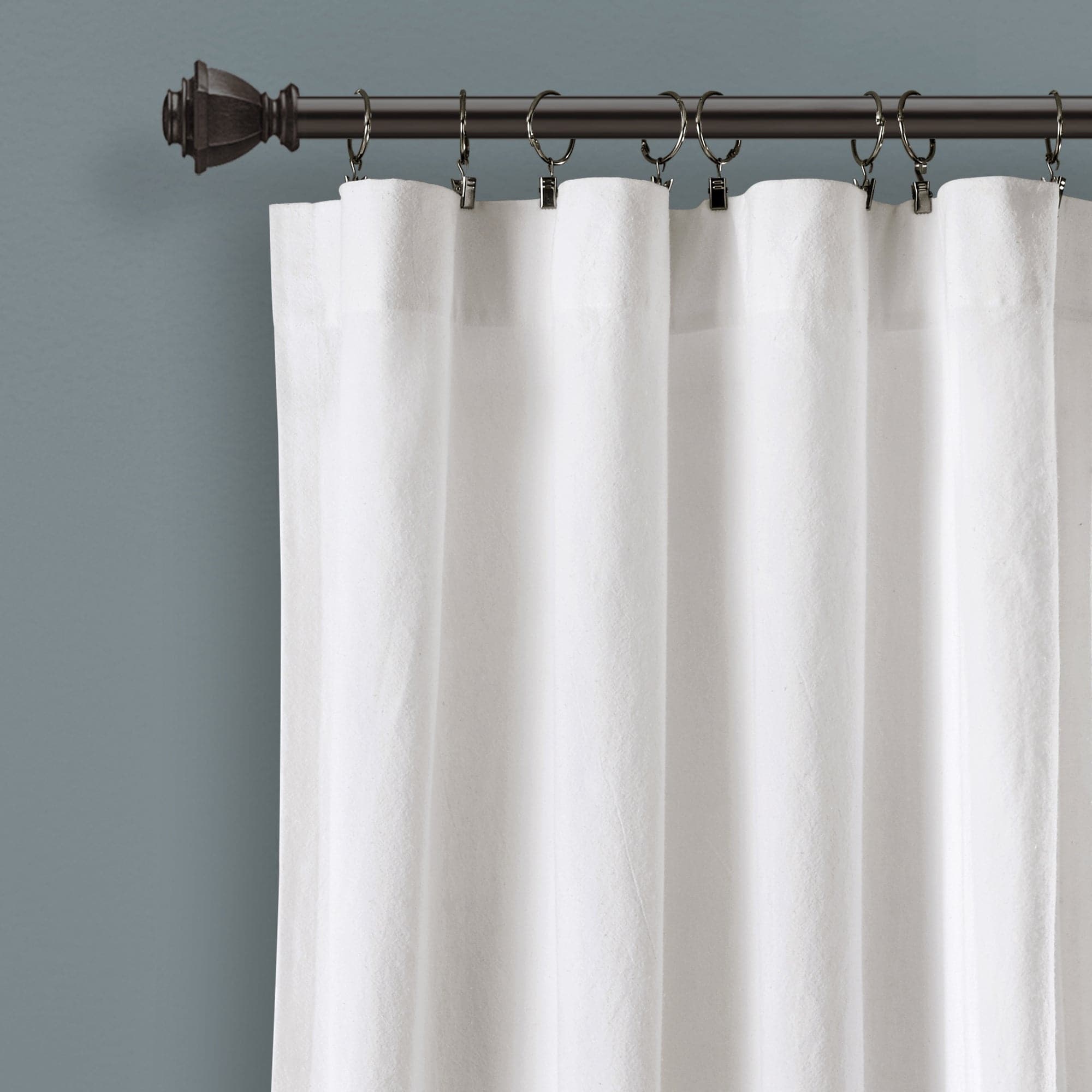 Soft Chenille Chevron Window Curtain Panel Set - Blackout Thermal Insulated Drapes for Living Room & Bedroom