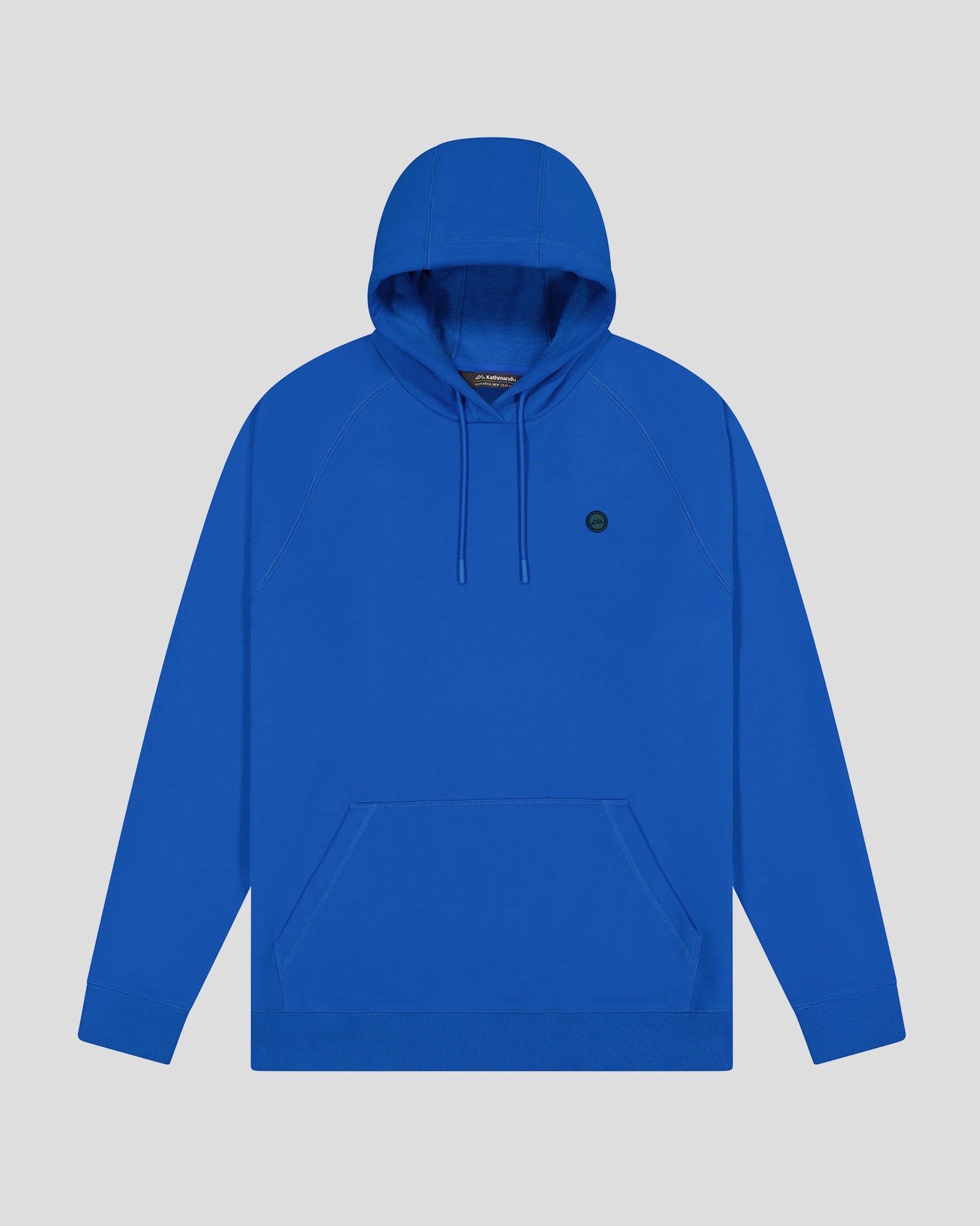 Men's Peak Badge Hoodie - Comfortable Pullover Sweatshirt with Embroidered Logo | Peak Blue | Perfect for Casual Wear, Gym & Outdoor Activities