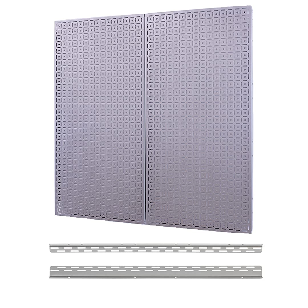 2-Panel Metal Pegboard Set 32
