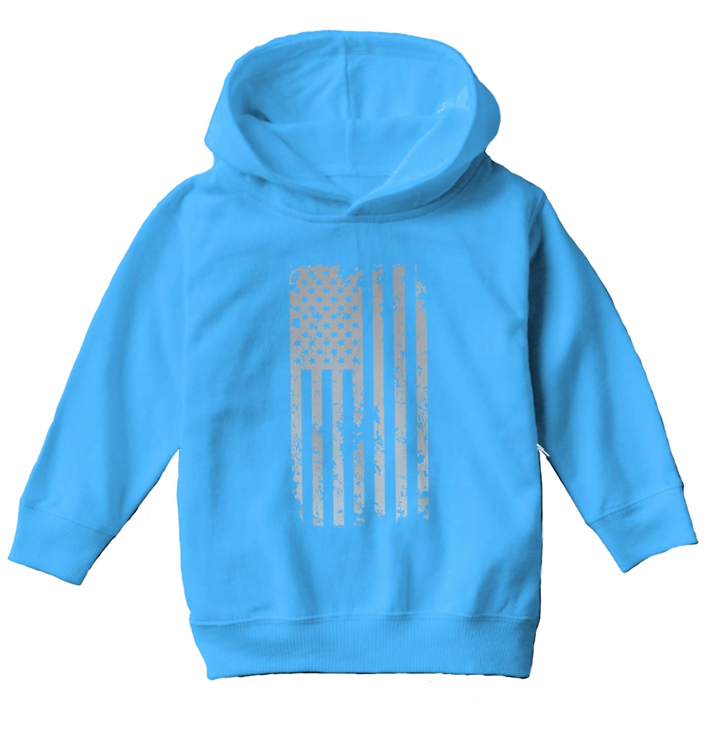 Haase USA Flag Fleece Hoodie for Toddler & Youth - Military Style Comfort