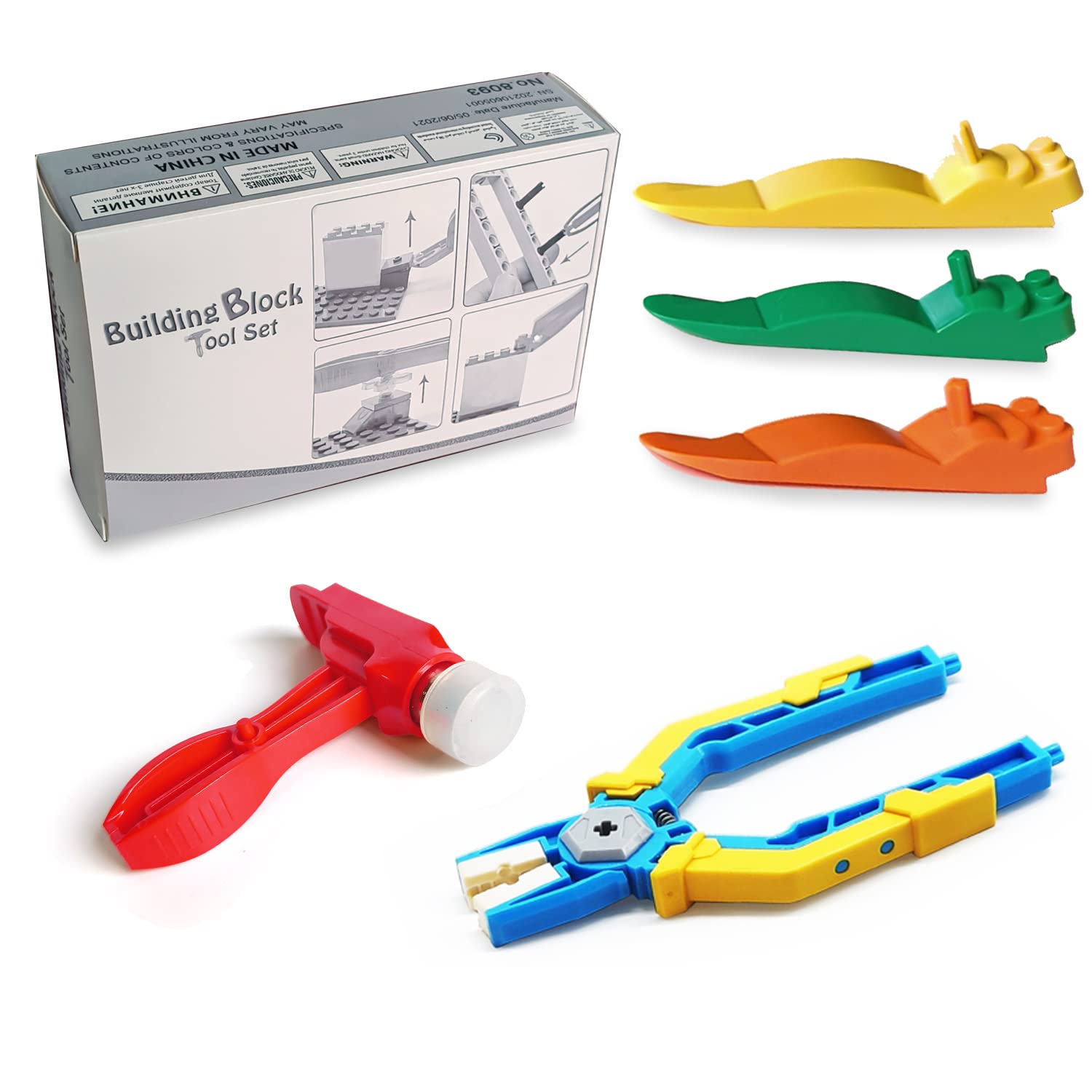 ShiYiJia Lego Brick Separator Tool Kit - Includes Brick Separator & Block Picker for Easy Lego Disassembly - Perfect for Lego Builders, Collectors & DIY Projects