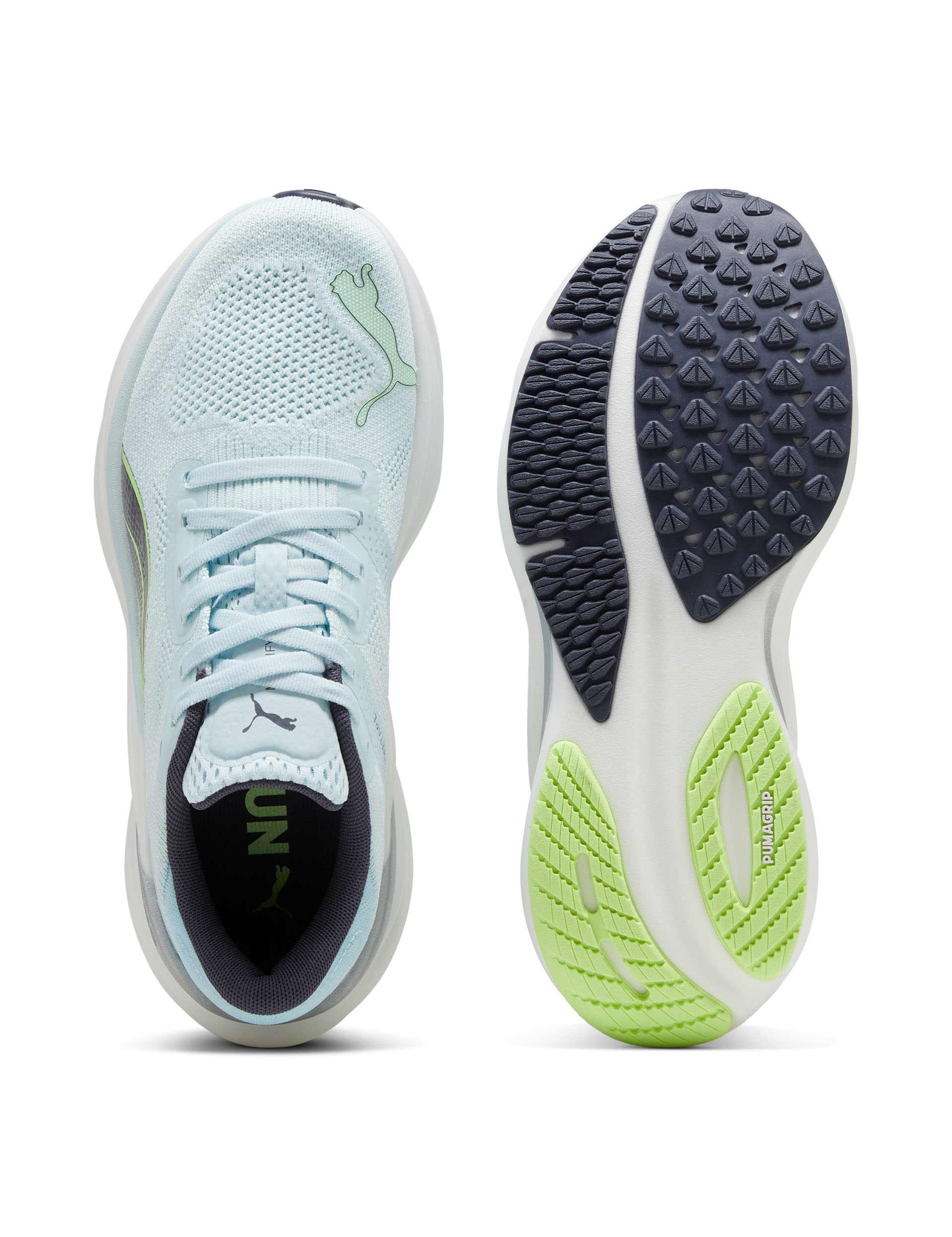 Magnify NITRO 2 Running Shoes - Lightweight & Breathable for Men & Women | Nitro Blue/Fizzy Apple Color | Perfect for Jogging, Gym Workouts & Daily Wear