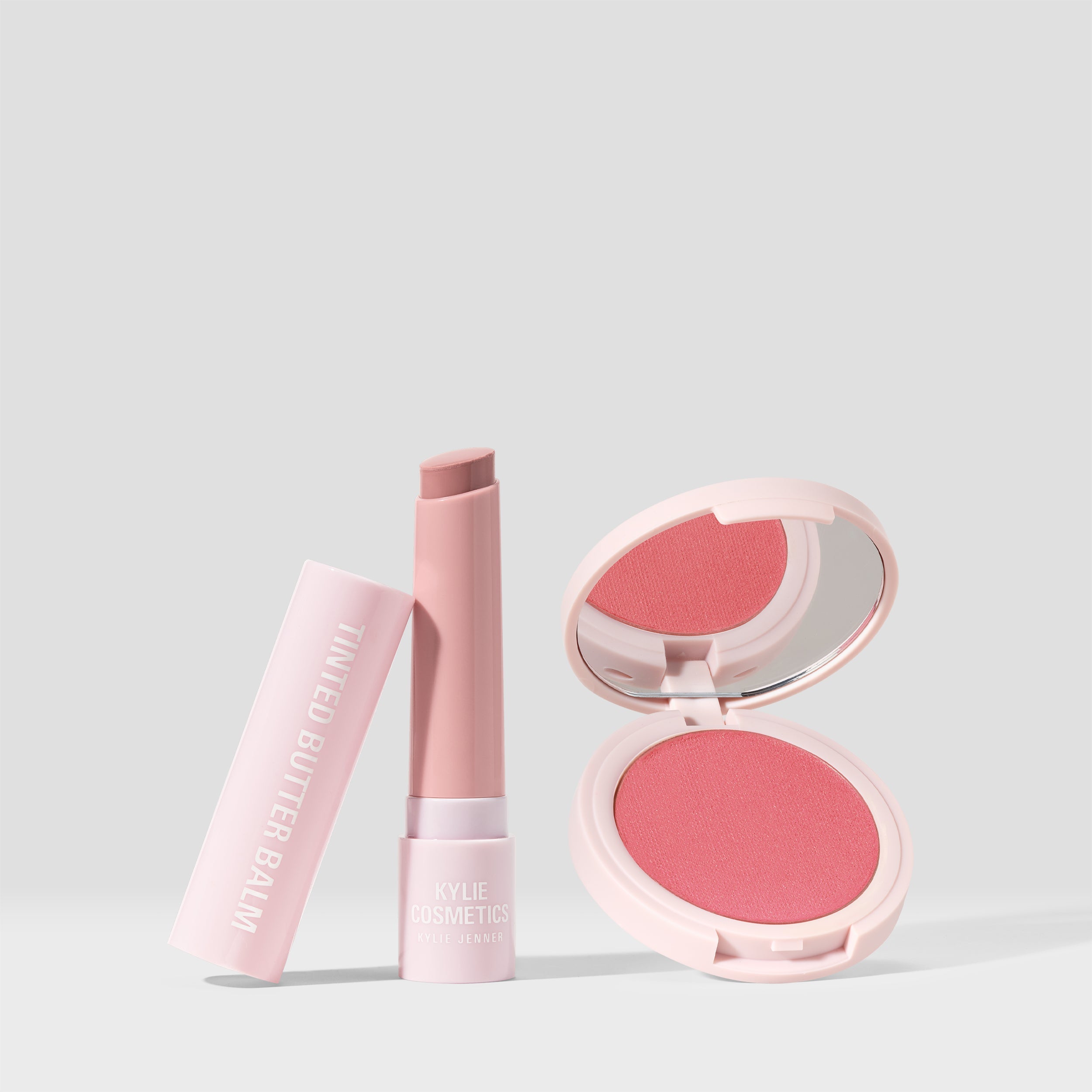 Hybrid Blush & Tinted Butter Balm Duo - 2-in-1 Creamy Cheek & Lip Color for Natural Glow | Perfect for Everyday Makeup & On-The-Go Touch Ups