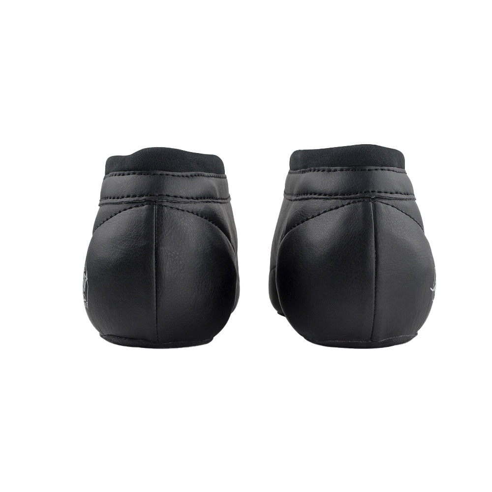 Bont Quad Racer Microfiber Black Speed Skating Boots for Men & Women - Professional Inline & Roller Derby Skating Shoes