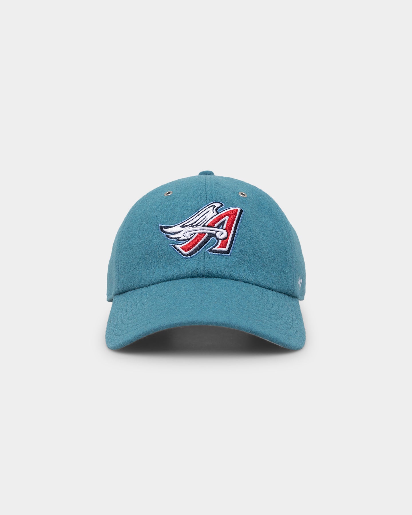 47 Brand Los Angeles Angels Wooly '47 Clean Up Strapback Columbia - Adjustable Baseball Cap for Men & Women - Perfect for Sports, Casual Wear & Fan Gear