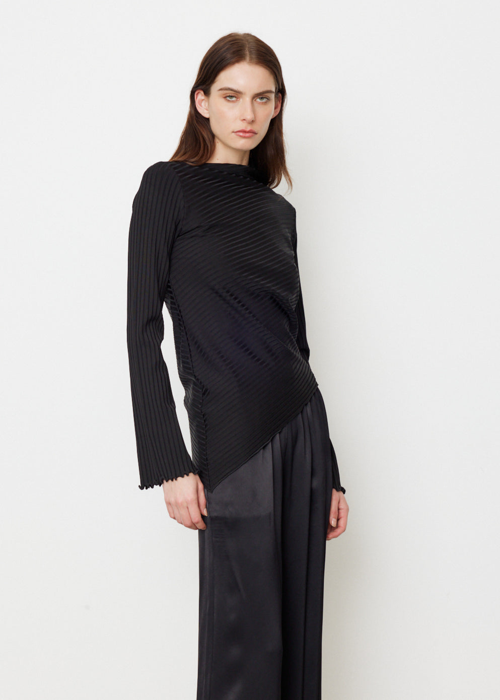 Stylish Asymmetrical Rib Knit Top for Women | Trendy Off-Shoulder Design | Perfect for Casual Outings, Date Nights & Layering
