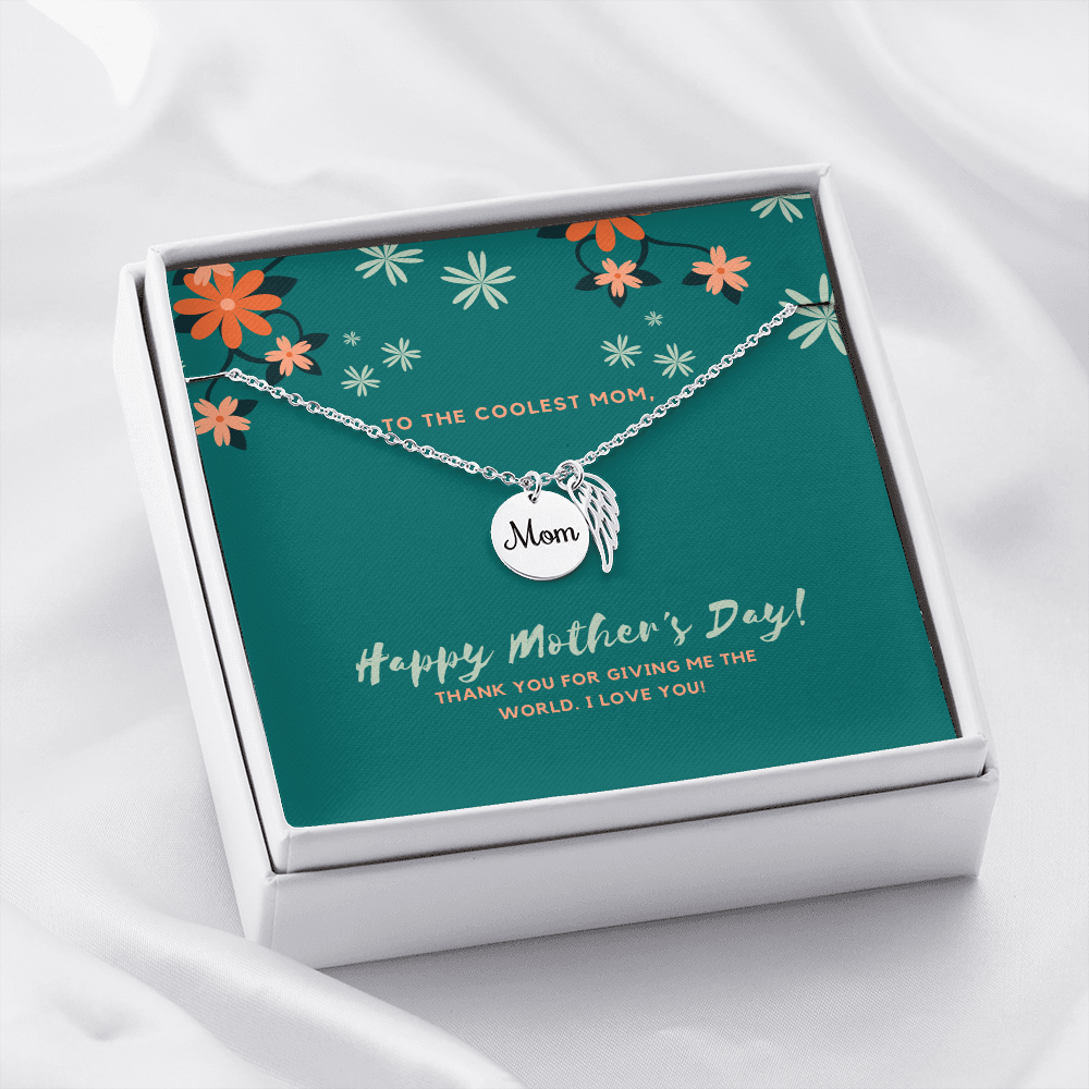 Elegant Mother's Day Jewelry Gift for Mom - Sterling Silver Heart Pendant Necklace - Perfect for Birthday, Anniversary & Special Occasions