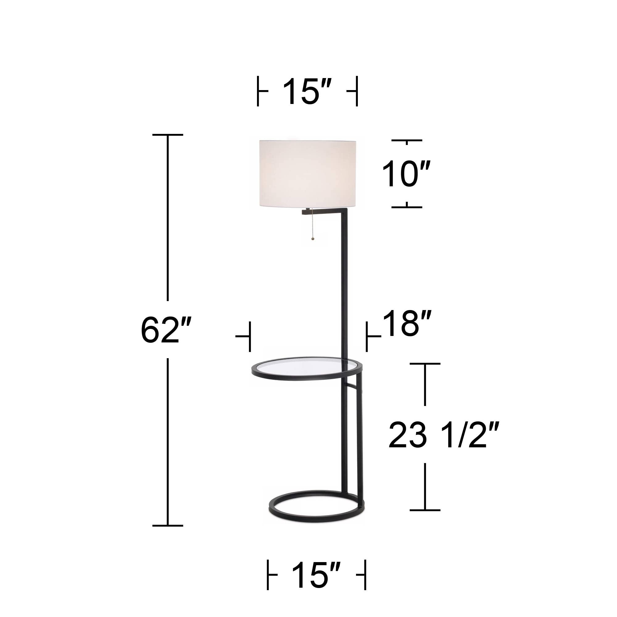 360 Lighting Space Saver Modern Floor Lamps - 62