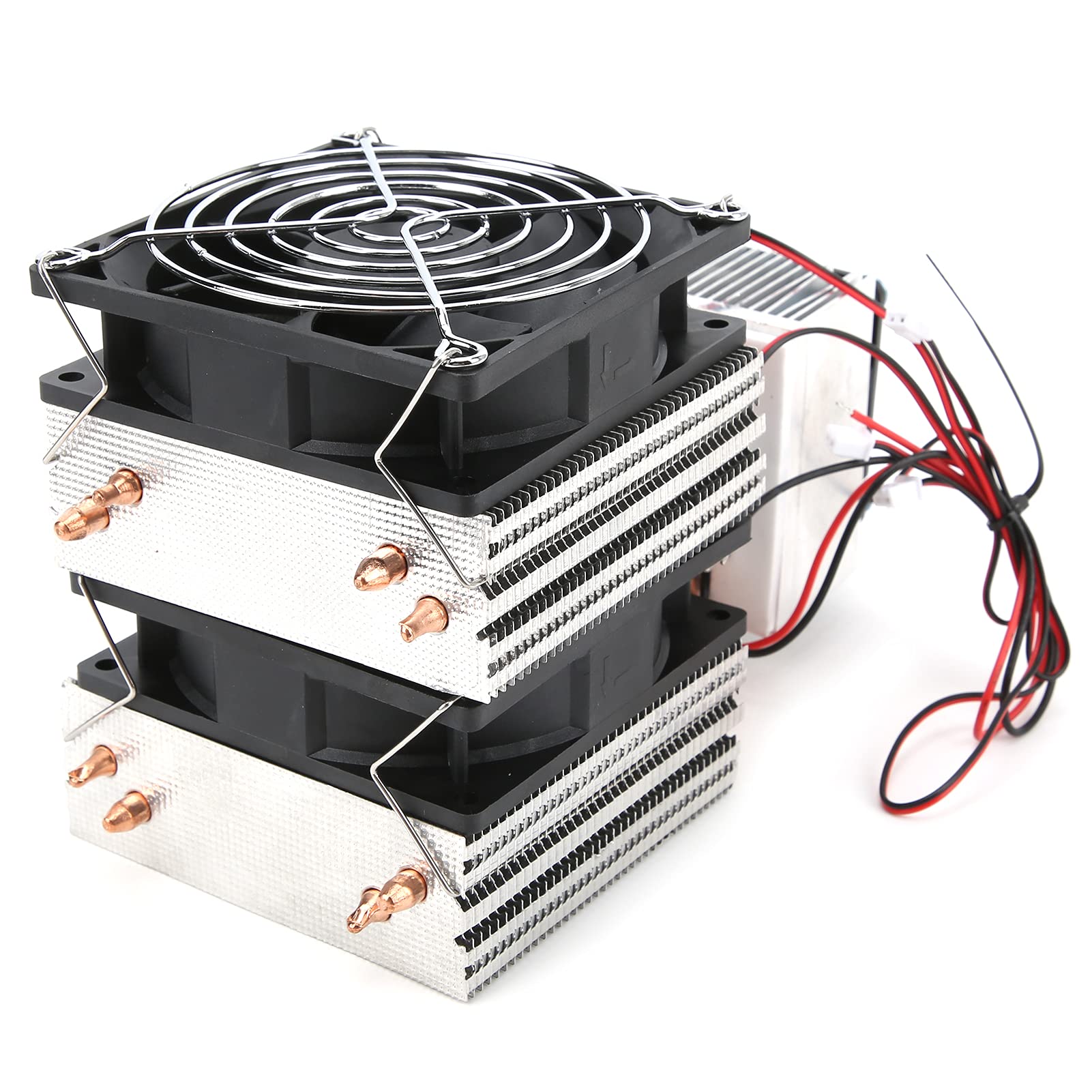 12V Peltier Cooler DIY Kit - High-Efficiency Thermoelectric Refrigeration System for Mini Air Conditioners, Cooling Devices, and Radiators - Ideal for Home, Office, and Car Use