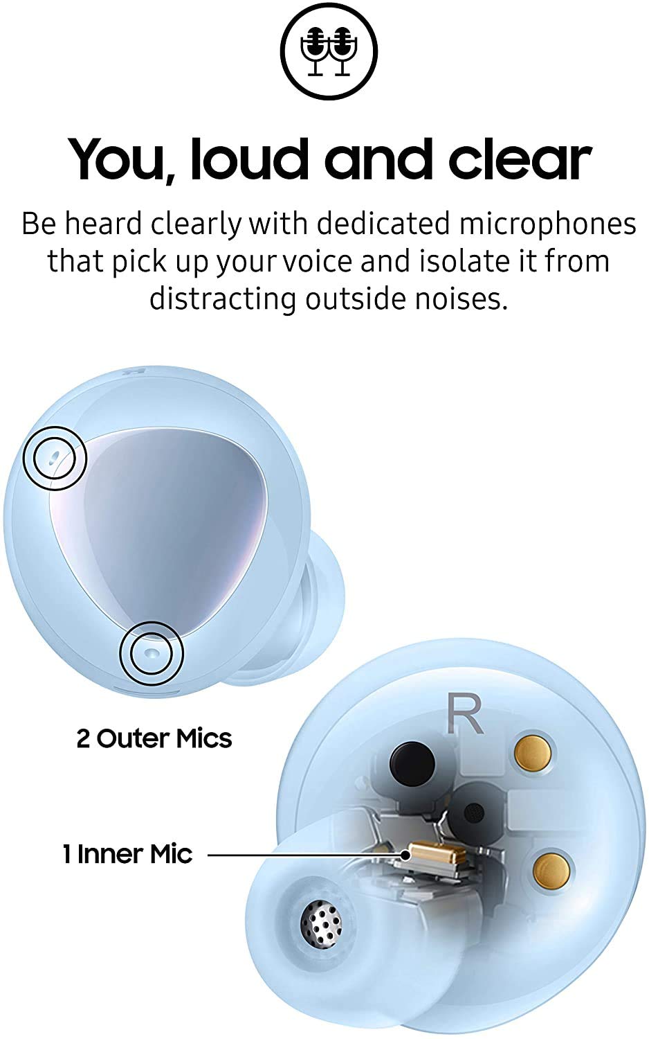 UrbanX Earbuds Plus - True Wireless Bluetooth Earbuds with Active Noise Cancellation, 30H Playtime, IPX5 Waterproof, Wireless Charging Case (Blue) | Perfect for Gym, Commuting & Work from Home