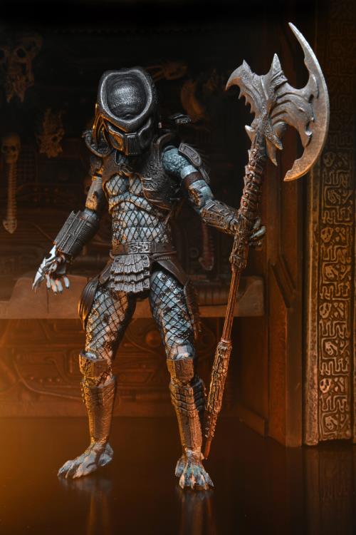 Predator 2 Ultimate Warrior Predator Action Figure - Collectible Movie Character Model for Display & Cosplay