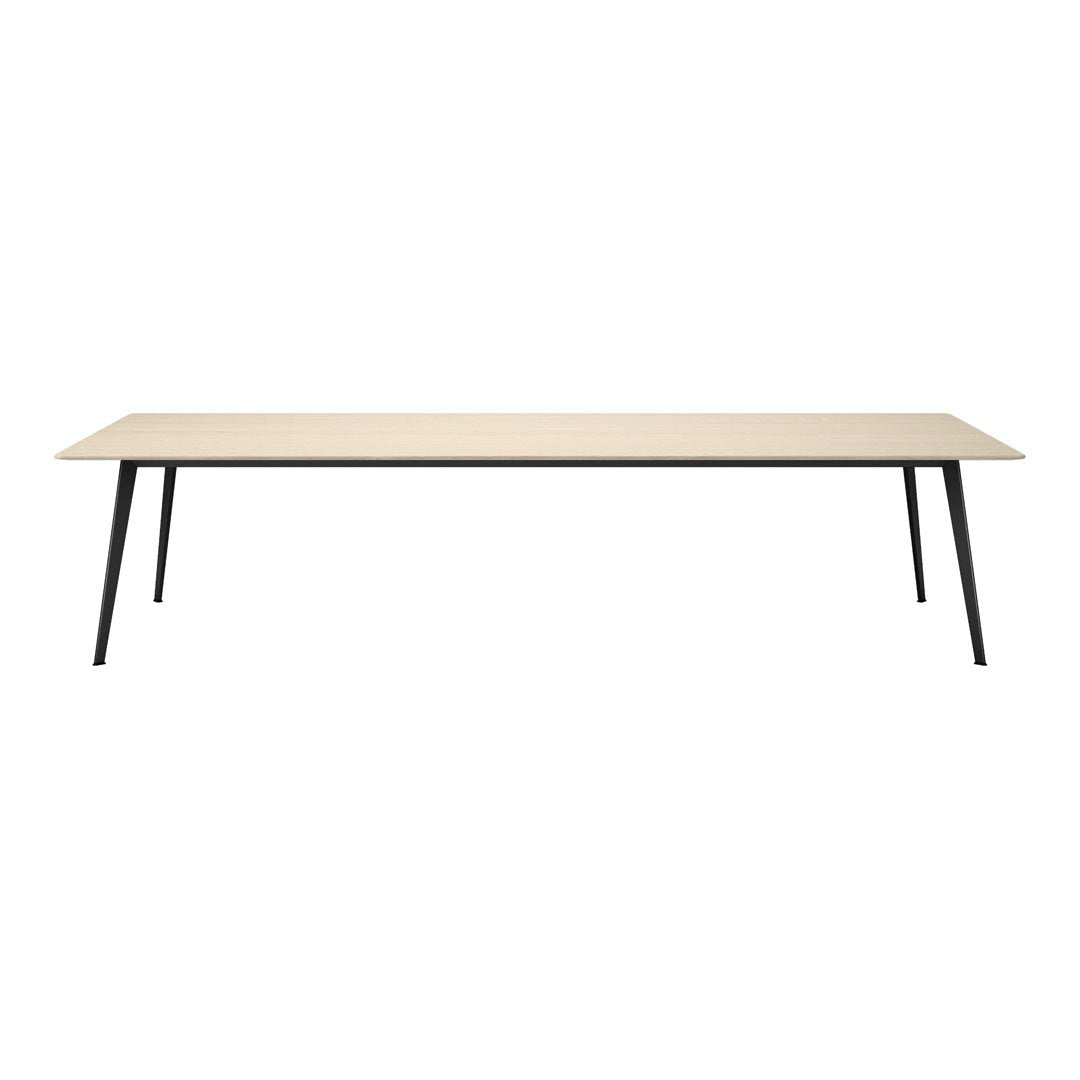 JW Modern Rectangular Dining Table - Solid Wood Kitchen Table for 6 - Perfect for Family Dinners & Entertaining Guests