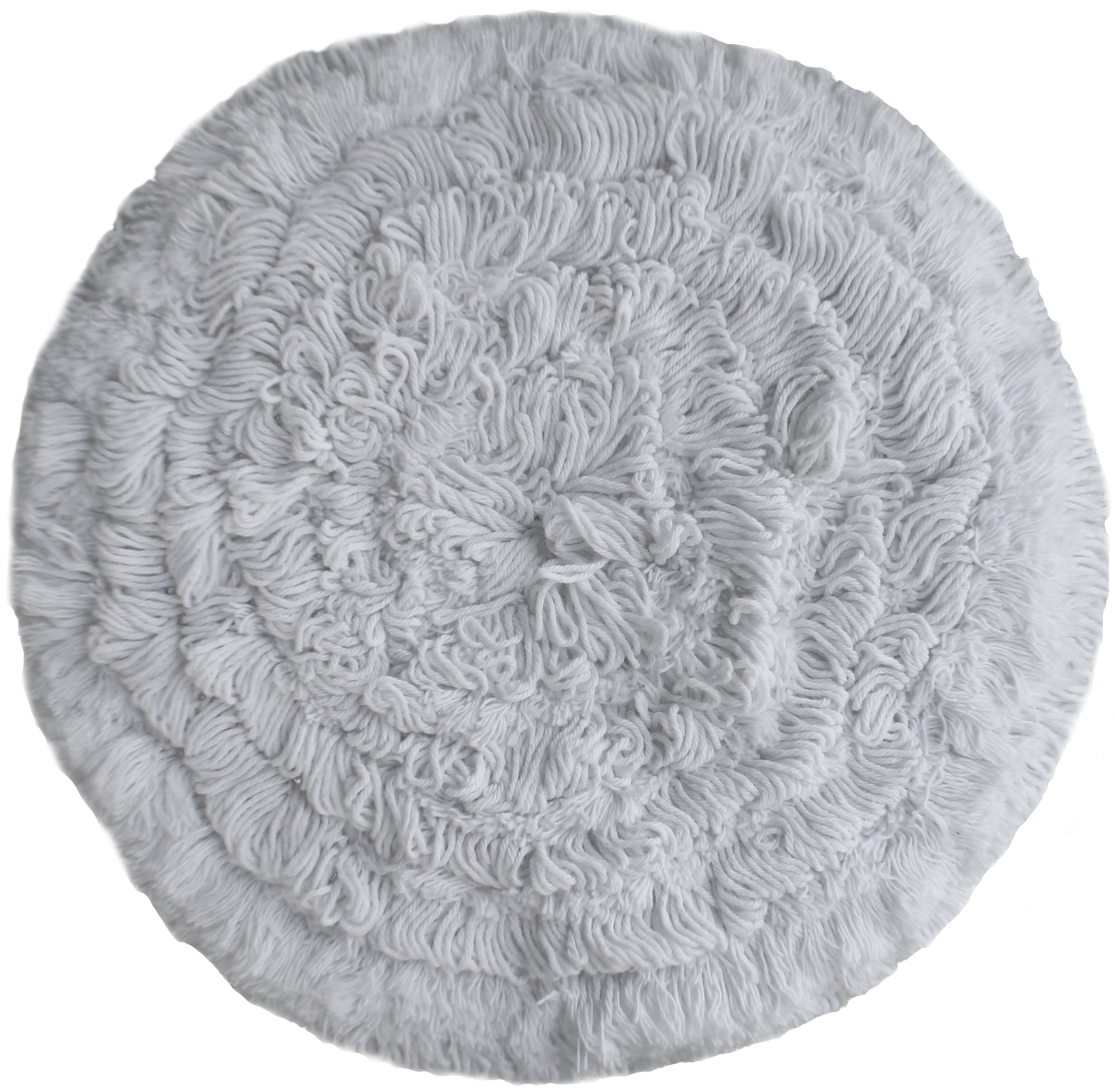 6 Pack High-Performance Rayon Blend Carpet Bonnet Pads - 17 Inch Heavy Duty Cleaning Pads for Deep Soil Removal & Superior Absorbency - Perfect for Commercial & Home Carpet Cleaning Machines