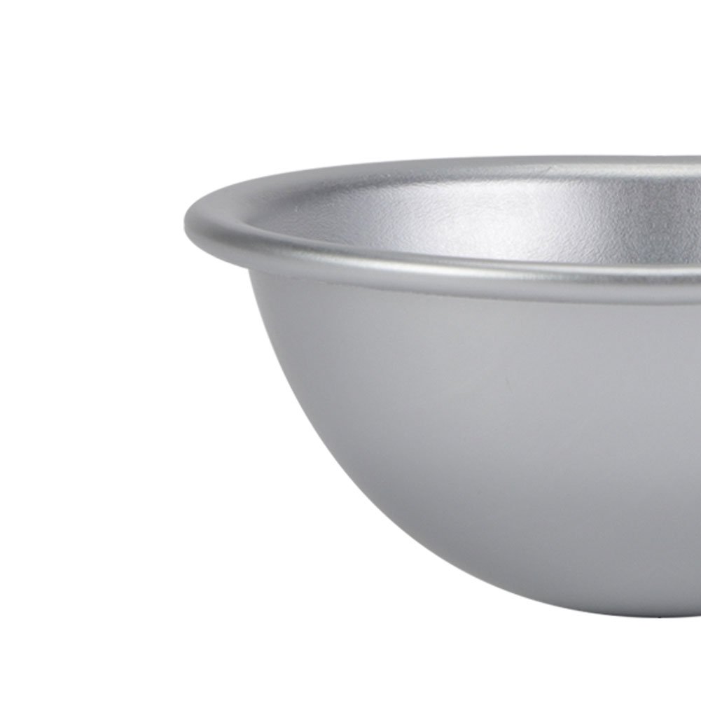 8cm Half Ball Cake Mold - Aluminum Hemisphere Cake Pan for Bikini Cakes, Desserts & Puddings | Perfect for Birthday Parties, Wedding Cakes & Baking Enthusiasts