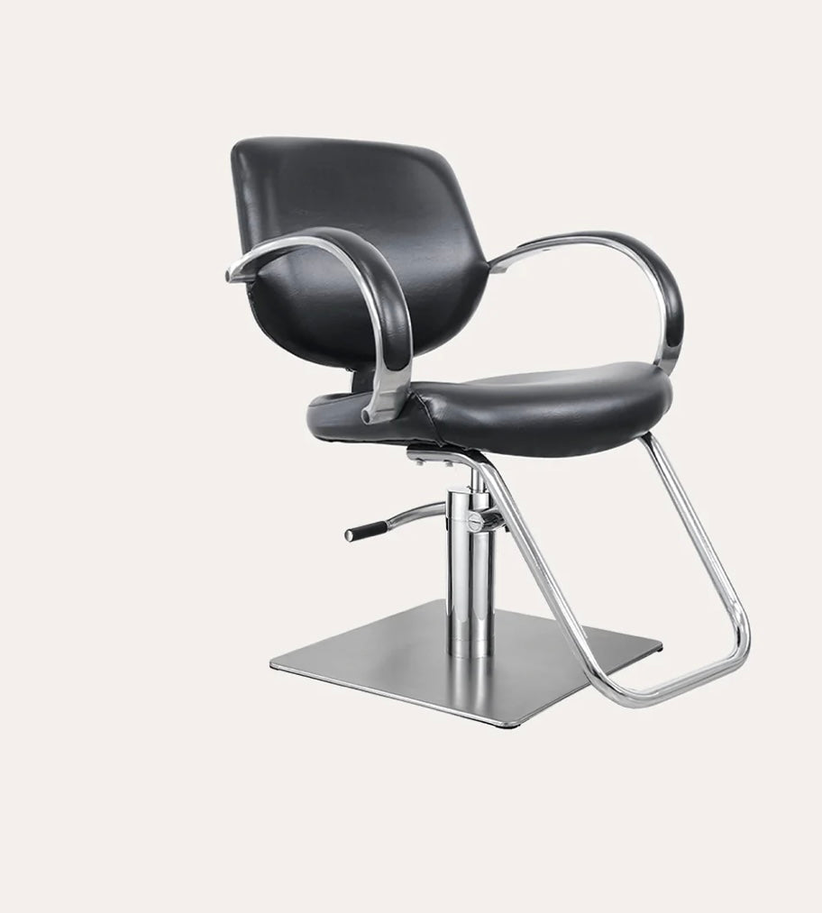 Premium Hydraulic Salon Chair for Hair Styling & Barbering - Adjustable Height & Swivel Base - Perfect for Salons, Barbershops & Home Use