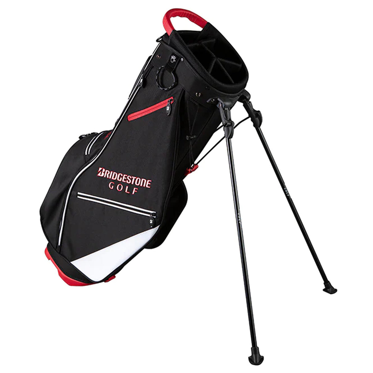 Bridgestone Lightweight Golf Stand Bag - Premium Carry Golf Bag with Stand for Men & Women - Perfect for Walking the Course, Range Practice & Travel
