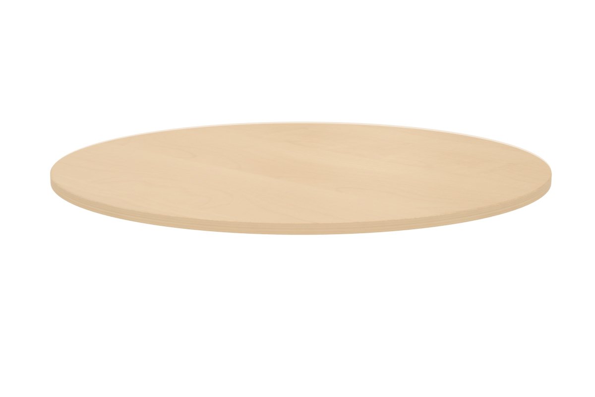 JasonL 39-Inch Round Melamine Table Top - Durable & Scratch-Resistant for Indoor/Outdoor Dining, Kitchen, or Office Use