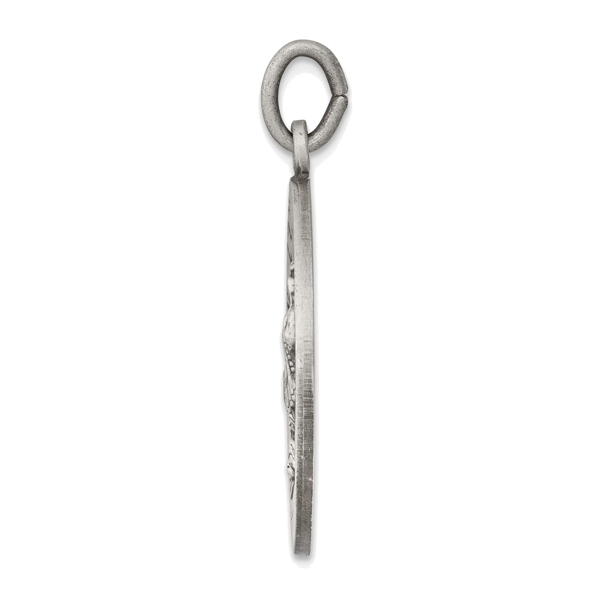 Sterling Silver Our Lady of Guadalupe Medal - Religious Jewelry for Faithful Wear