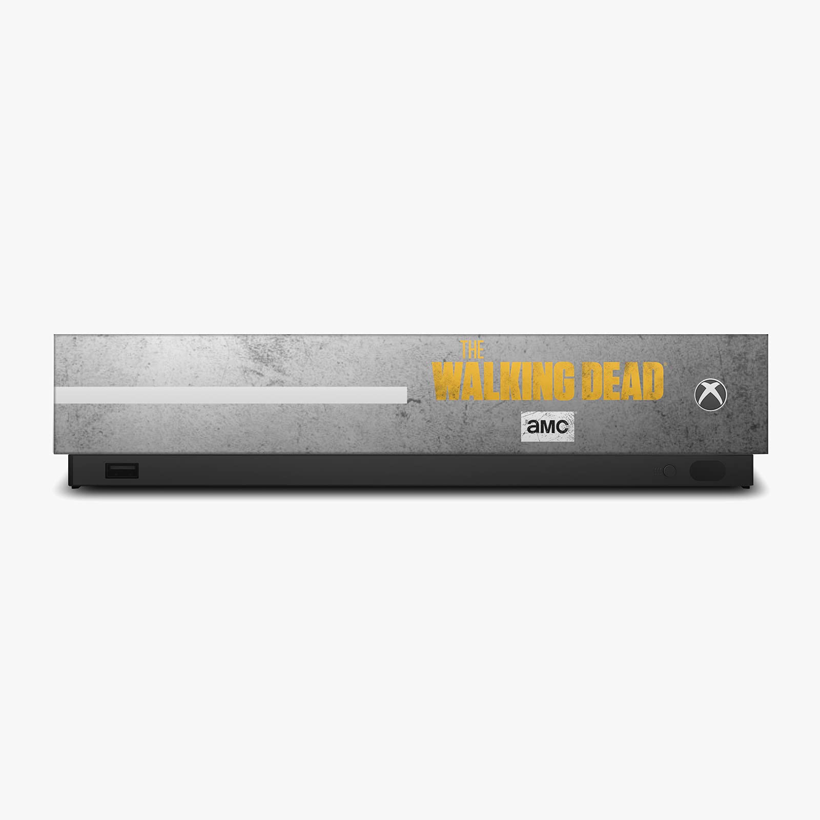 Official AMC The Walking Dead Daryl Double Exposure Vinyl Skin Decal Sticker Compatible with Xbox One S Console - Gaming Accessories for Fans & Collectors - Perfect for Customizing Your Console at Home or Gaming Events