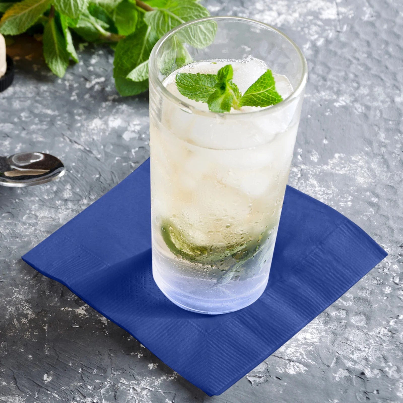 50 Soft 2-Ply Disposable Paper Napkins for Dinner, Cocktail Parties & Events - Premium Quality Tableware for Home, Restaurants & Catering