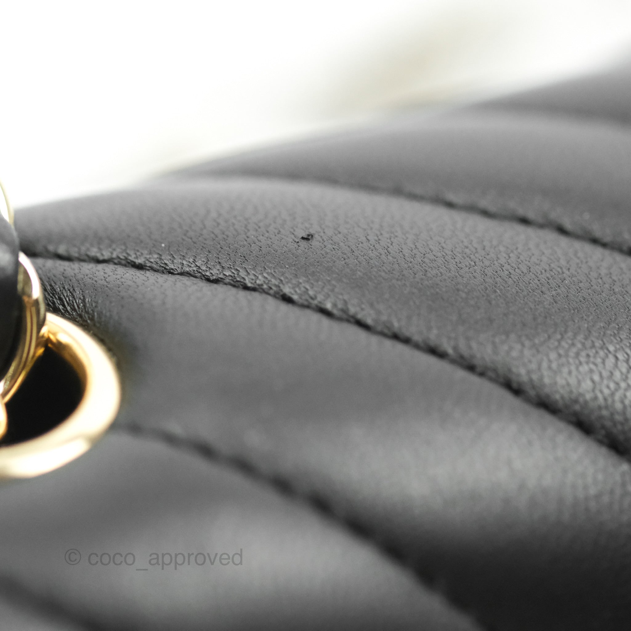 Chanel Chevron Mini Rectangular Flap Bag in Black Lambskin Leather with Gold Hardware - Perfect for Evening Events & Luxury Fashion Accessories