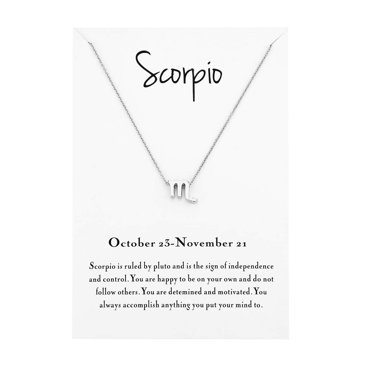 Zodiac Necklace for Women - Personalized Horoscope Constellation Pendant Jewelry - Perfect Astrology Birthday Gift for Her - Ideal for Daily Wear, Special Occasions & Spiritual Connection