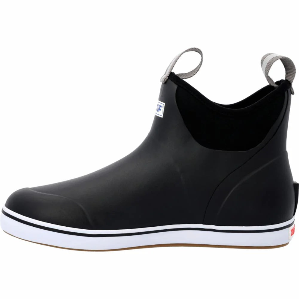 Men's 6-Inch Ankle Deck Boots - Waterproof Work Boots for Outdoor, Hiking & Construction - Non-Slip Safety Shoes for Men