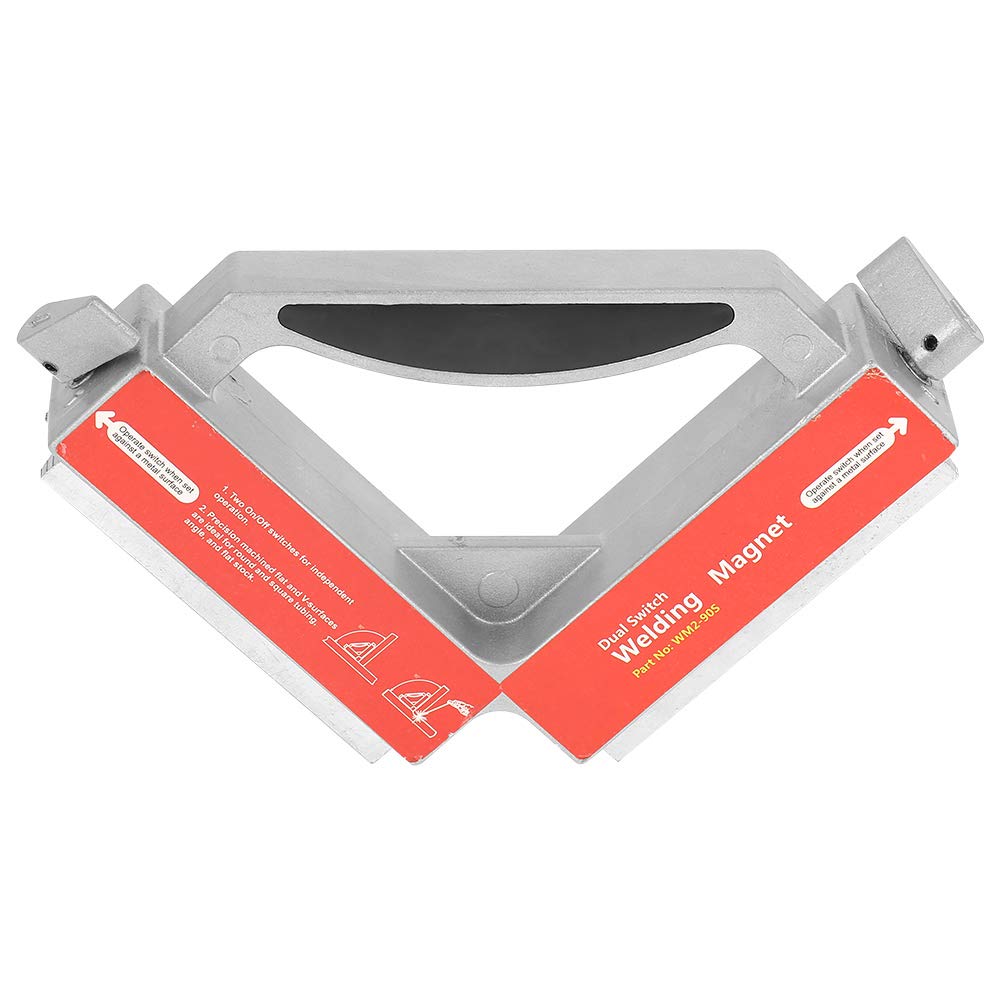 90 Degree Magnetic Welding Holder - Switch Welding Magnet Jig for Arc Welding & Soldering - Perfect for Metal Fabrication, DIY Projects, and Automotive Repair