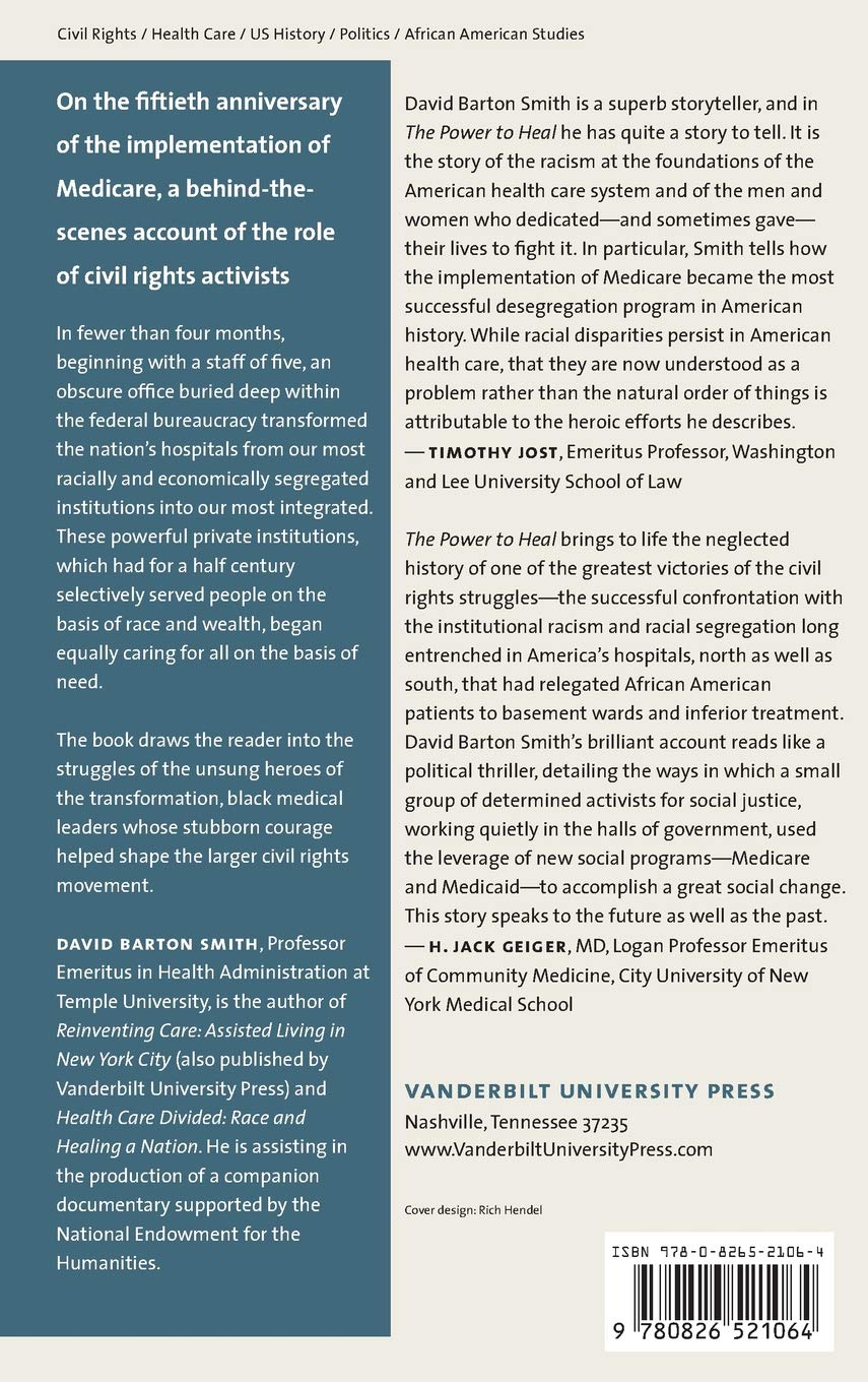 Healing Power: Civil Rights, Medicare & the Transformation of America's Healthcare System | Historical Insights for Policy Makers & Activists